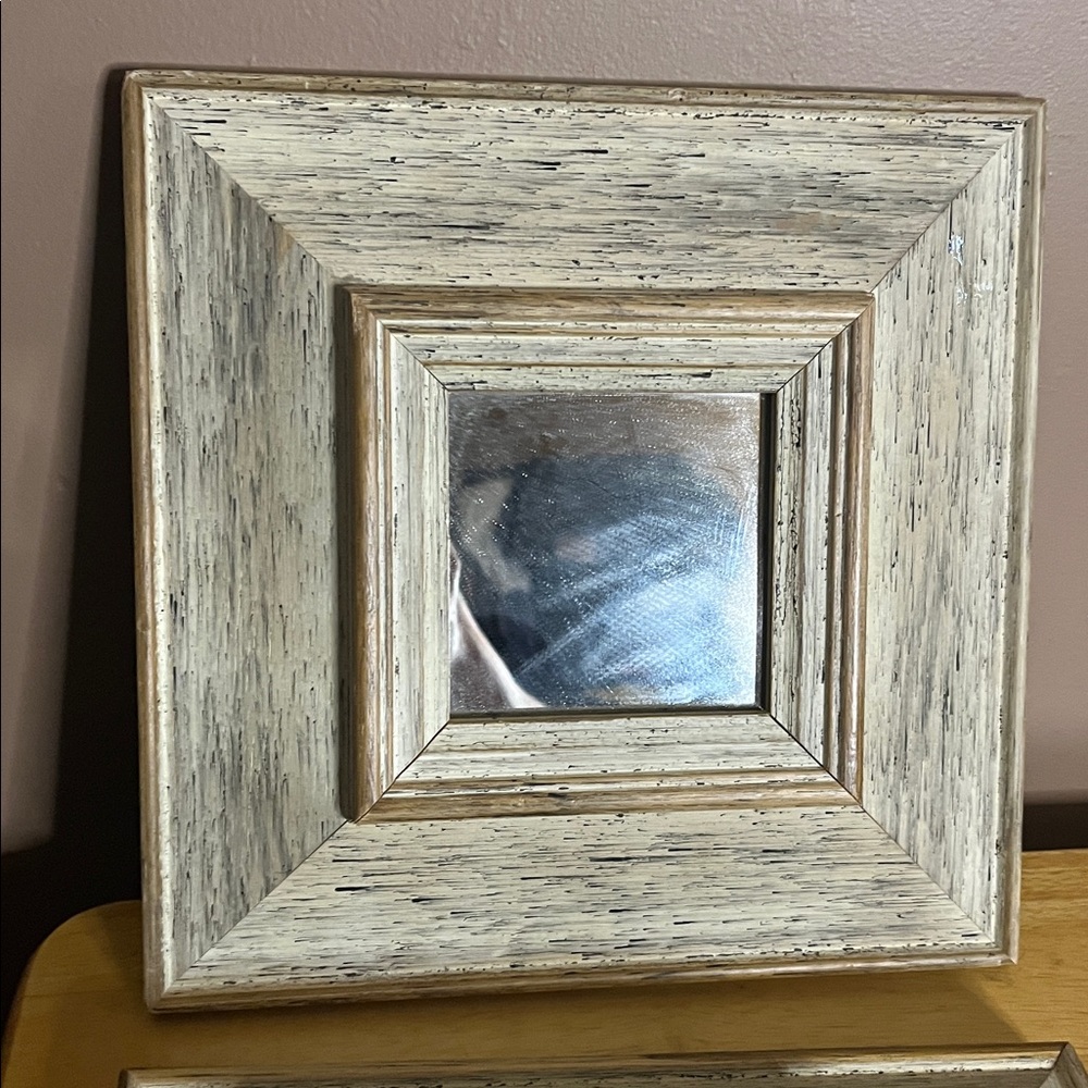 😄Weathered pine framed mirrors made in Canada - Picture 4 of 6